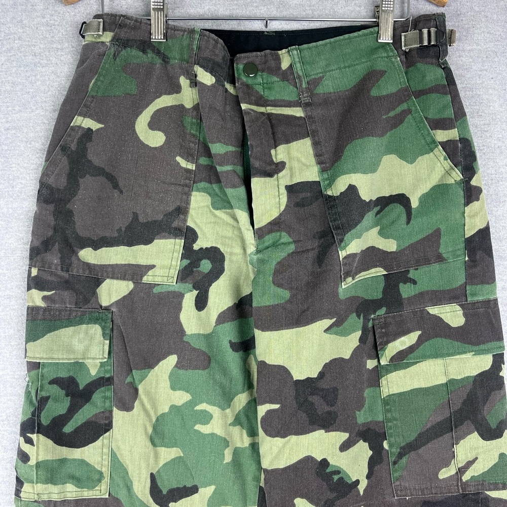 vintage thinsulate jungle‎ fatigue camo pants size m 70s 80s